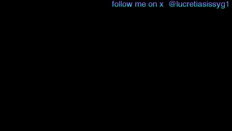 lucretiasissygothic online show from February 25, 5:08 am