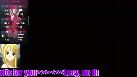 Lucy online show from December 19, 11:45 pm