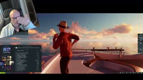 Snapshot of machinegun3dx chatting on September 23, 9:29 pm Andy online show from September 23, 9:29 pm