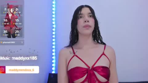 Snapshot of maddymendozaxx chatting on March 19, 3:21 am Maddy online show from March 19, 3:21 am