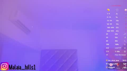 Snapshot of malaia_hills chatting on March 11, 1:48 am Call Me Mala online show from March 11, 1:48 am