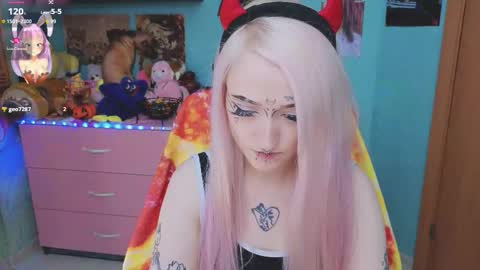 Snapshot of manuela_unicorn chatting on October 27, 7:34 am Manuela online show from October 27, 7:34 am