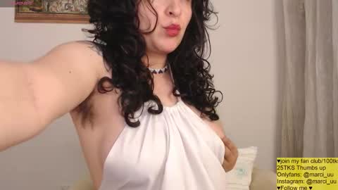 Snapshot of marceline_uu chatting on March 22, 10:07 am M A R C I online show from March 22, 10:07 am