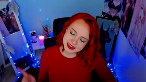 Snapshot of margaret_red chatting on December 29, 3:57 pm Margaret online show from December 29, 3:57 pm