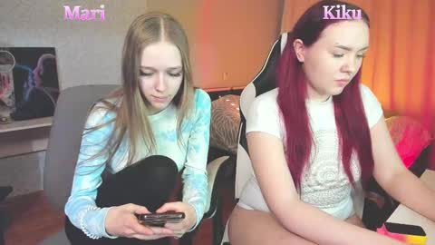 Kiku and Marii - online show from February 23, 7:28 pm