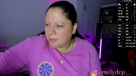Snapshot of mariana_spellman chatting on June 12, 5:50 am Emely online show from June 12, 5:50 am