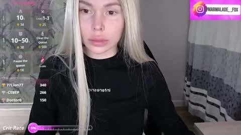 Snapshot of marmalade_fox chatting on November 3, 3:46 pm Marmalade Fox online show from November 3, 3:46 pm