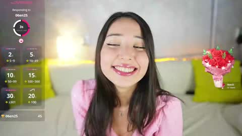 Snapshot of mary_shiota chatting on January 24, 6:35 am HelIo Everyone Im MaryWelcome to my room and lets have a good time together with me online show from January 24, 6:35 am
