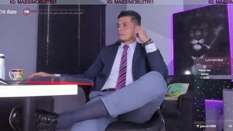 I am Massimo online show from December 13, 10:02 pm