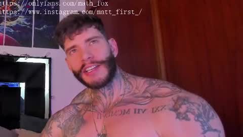 matius foxter online show from July 28, 10:31 pm