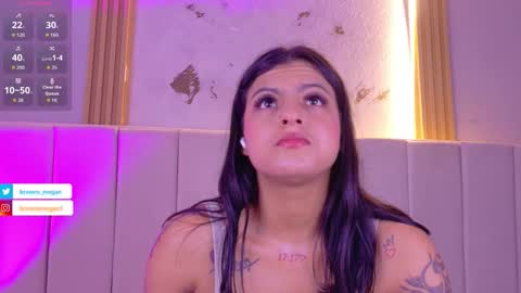 Megan  online show from February 26, 1:10 pm