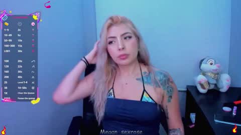 Snapshot of megan_sexrose chatting on March 24, 2:49 am Megan rose online show from March 24, 2:49 am