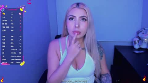Snapshot of megan_sexrose chatting on April 1, 3:18 am Megan rose online show from April 1, 3:18 am