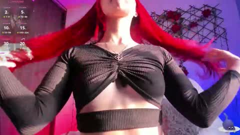 Snapshot of megan_wolf_1 chatting on February 27, 10:10 pm Megan Online 1200am To 600 am Colombian time online show from February 27, 10:10 pm