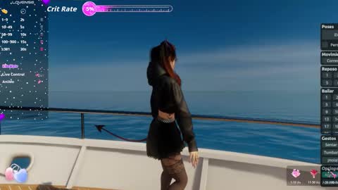 Megan online show from January 16, 1:09 am