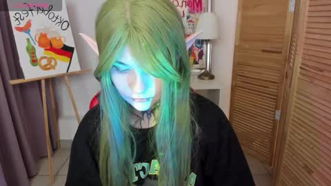 Snapshot of mekurisu chatting on October 9, 2:09 am mekurisu online show from October 9, 2:09 am