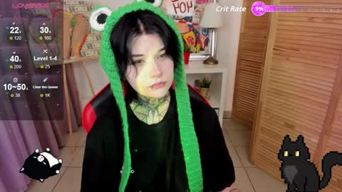 Snapshot of mekurisu chatting on October 18, 1:30 am mekurisu online show from October 18, 1:30 am