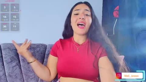 Snapshot of meli__brown chatting on October 18, 3:42 am Independent model online show from October 18, 3:42 am