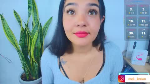 Snapshot of meli__brown chatting on March 30, 6:47 am Independent model online show from March 30, 6:47 am