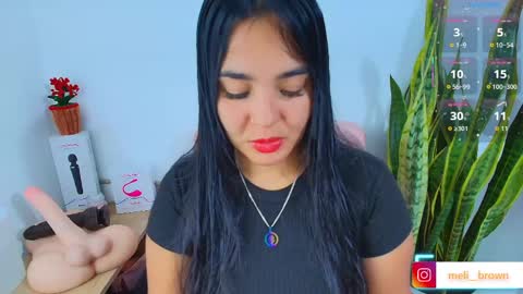 Snapshot of meli__brown chatting on June 4, 7:03 am Independent model online show from June 4, 7:03 am