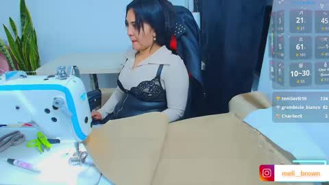 Snapshot of meli__brown chatting on June 5, 6:52 am Independent model online show from June 5, 6:52 am