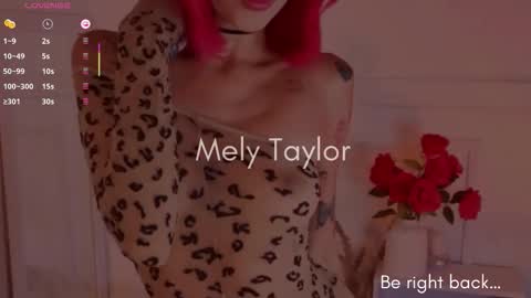 Melissa online show from February 18, 9:22 pm