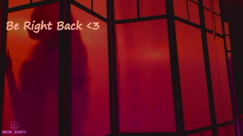 Snapshot of meow_nancy chatting on December 18, 8:31 am Heeyyooo Im Nans Subscribe to me I will be glad online show from December 18, 8:31 am