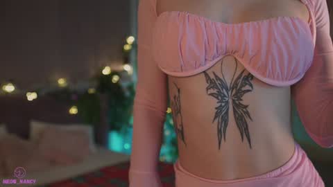 Snapshot of meow_nancy chatting on December 31, 6:05 am Heeyyooo Im Nans Subscribe to me I will be glad online show from December 31, 6:05 am