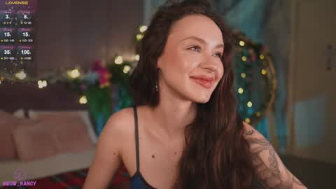 Snapshot of meow_nancy chatting on January 14, 5:19 am Heeyyooo Im Nans Subscribe to me I will be glad online show from January 14, 5:19 am