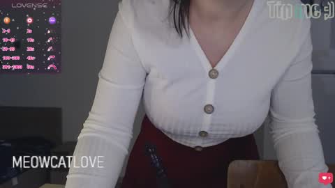 meowcatlove online show from January 8, 8:39 pm