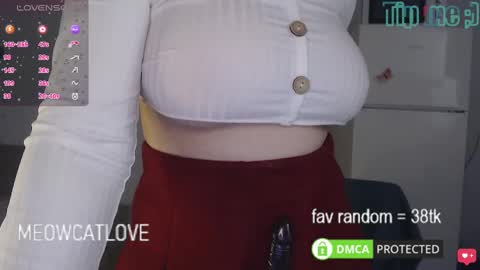 meowcatlove online show from March 8, 6:37 pm