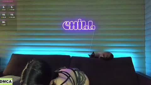 Snapshot of meowluv chatting on January 21, 3:21 pm  NIKKY  STIVE     Every day from 1000  to 200  EST time. online show from January 21, 3:21 pm