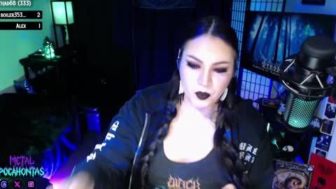MetalPocahotass online show from February 3, 3:09 am