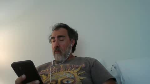 Snapshot of mfbardo1 chatting on June 16, 6:43 pm DaddyBear4U online show from June 16, 6:43 pm
