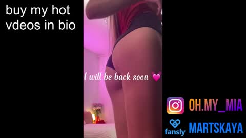 Mia Martskaya online show from November 21, 7:18 am