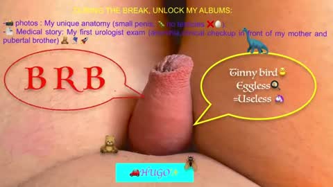 tinypenis online show from July 26, 8:16 pm