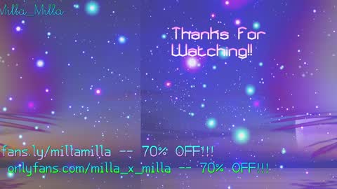 milla_milla online show from December 18, 9:47 am