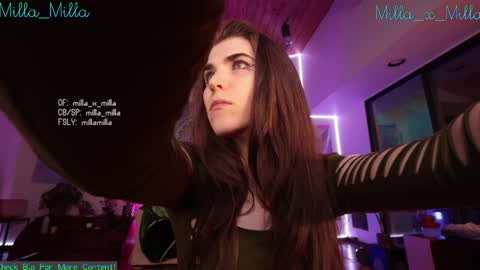 milla_milla online show from January 11, 9:57 am