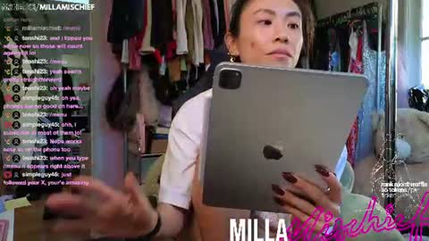 Milla Mischief online show from June 11, 3:59 am