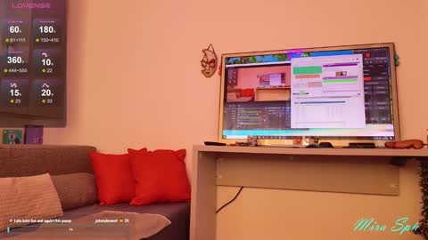 Snapshot of mira_sph chatting on February 9, 11:58 am Mira Sph online show from February 9, 11:58 am