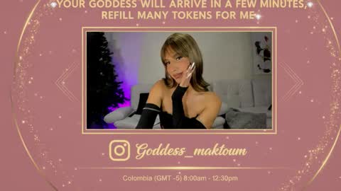 Goddess Myers  thumb up is important for me kisses  online show from December 1, 12:54 pm