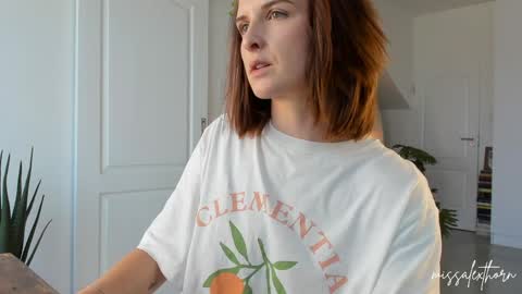 Alexandra Thorn online show from April 8, 10:59 am