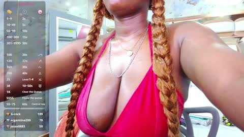 Snapshot of missbnasty_ chatting on January 28, 2:53 am Miss Evelyn online show from January 28, 2:53 am