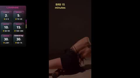 misskristel online show from October 15, 8:36 am