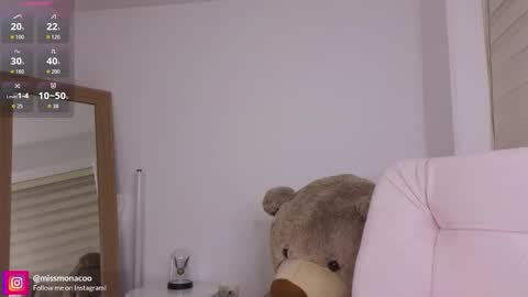 Snapshot of missmonaco chatting on February 15, 4:20 am Emma Rivera online show from February 15, 4:20 am