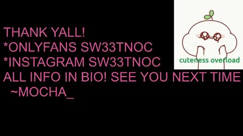Snapshot of mocha_ chatting on June 4, 2:01 pm MOCHA JAMES THE NPC online show from June 4, 2:01 pm