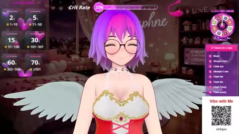 Snapshot of muse_daphne chatting on February 14, 8:27 pm Daphne Musa online show from February 14, 8:27 pm