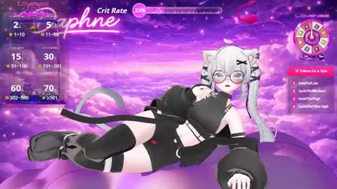 Snapshot of muse_daphne chatting on March 3, 9:10 pm Daphne Musa online show from March 3, 9:10 pm