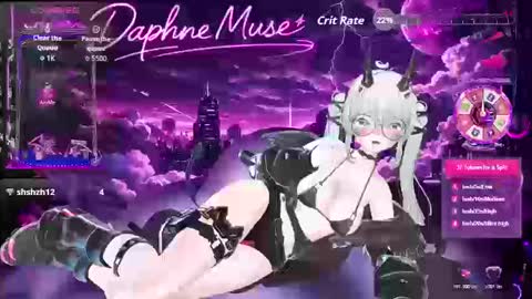 Snapshot of muse_daphne chatting on March 10, 8:36 pm Daphne Musa online show from March 10, 8:36 pm