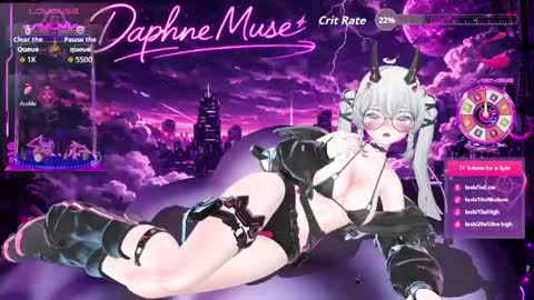 Snapshot of muse_daphne chatting on March 13, 8:37 pm Daphne Musa online show from March 13, 8:37 pm